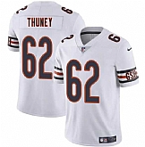 Men & Women & Youth Chicago Bears #62 Joe Thuney White 2025 Vapor Stitched Jersey,baseball caps,new era cap wholesale,wholesale hats